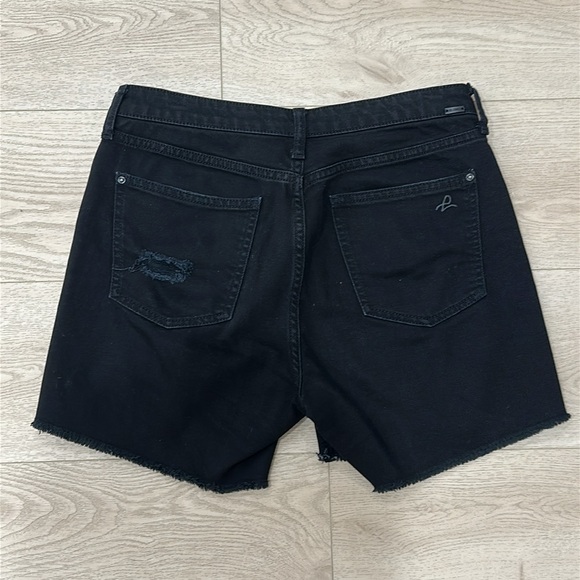 Monet black destroyed shorts - Picture 8 of 10